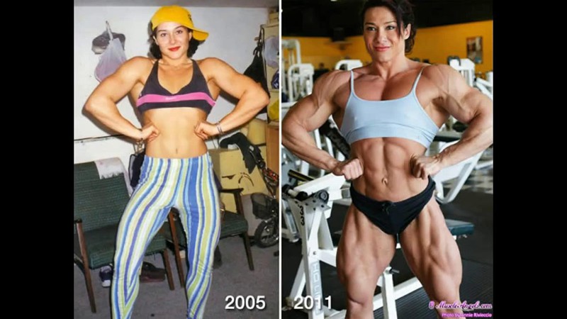 Умопомрачительные барышни до и после стероидов