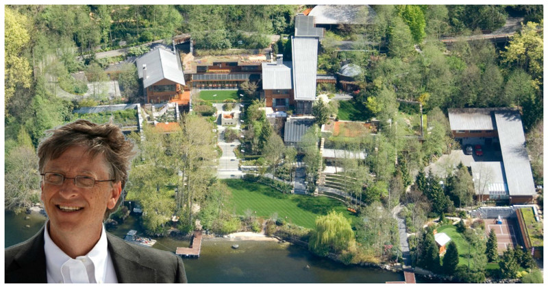 Красиво жить не запретишь: 19 фактов о доме Билла Гейтса стоимостью 123 миллиона долларов