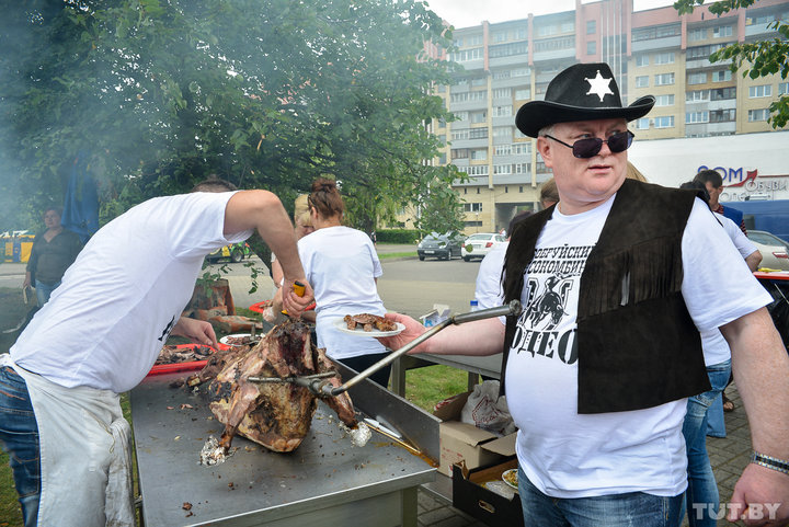 В Бобруйске прошел ежегодный фестиваль еды 