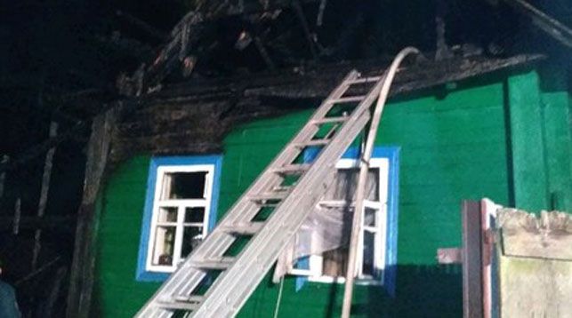 В Дубровно на пожаре спасены 3 человека