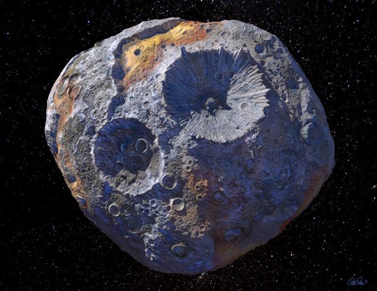 К золотому астероиду стоимостью $10 000 квадриллионов полетит аппарат NASA