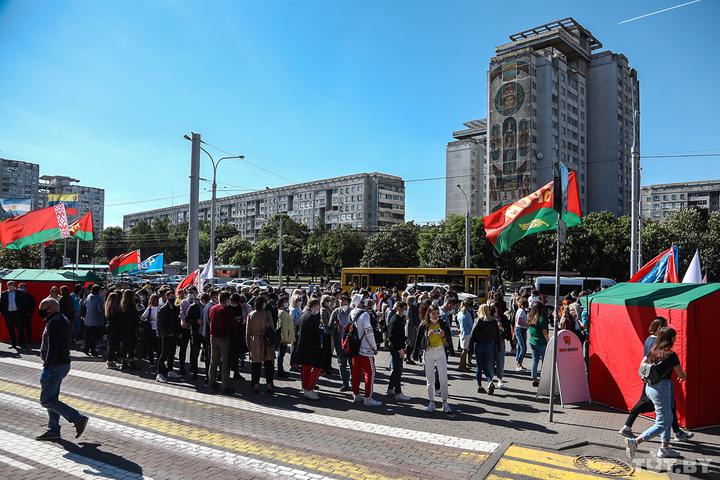 В Минске появился первый пикет за Лукашенко