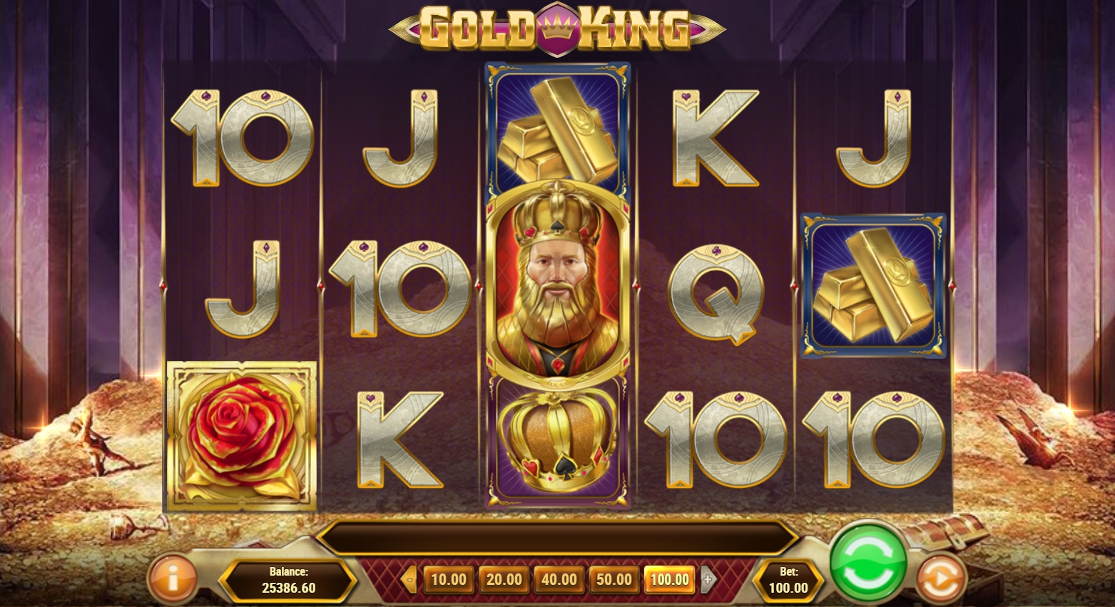 Fizzslots - обзор игрового автомата Gold King