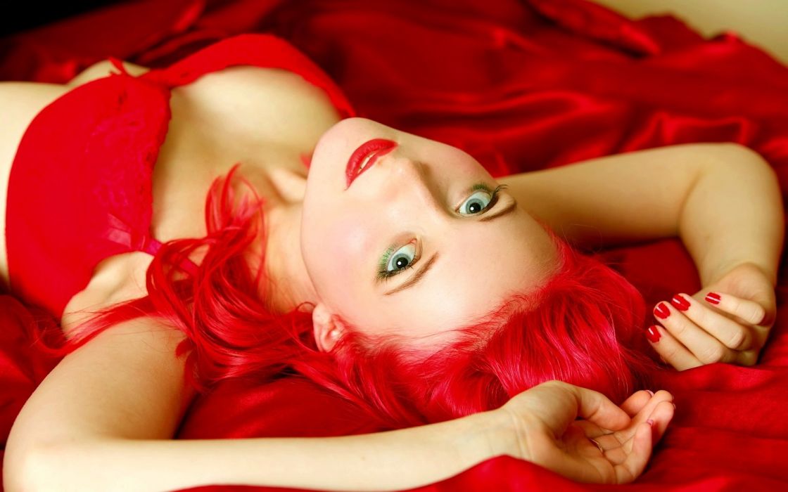 Фото красивых рыжих девушек - красоток с рыжим цветом волос